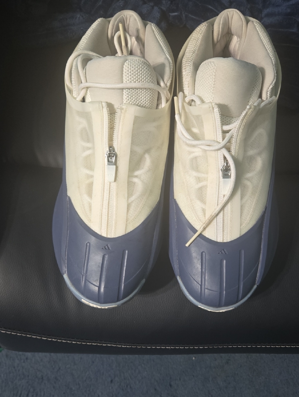 adidas White Low-Top Athletic Sneakers
